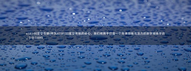 宿迁星空传媒：xt8100星空传媒(作为XT8100星空传媒的核心，我们将携手打造一个充满创新与活力的数字媒体平台。)